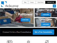 Tablet Screenshot of jaygroup.com